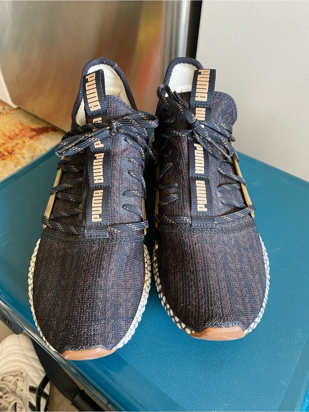 Puma Hybrid Rocket Desert 'Black Gold' sneakers
